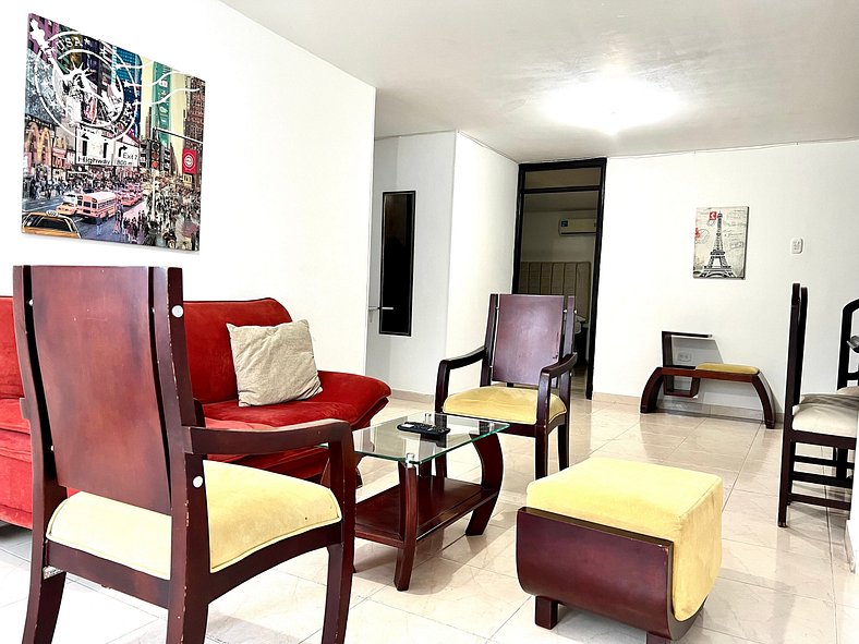 Apartamento Moderno em Valledupar | Wi-Fi e A/C