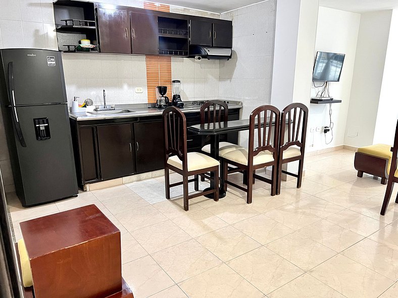 Apartamento Moderno em Valledupar | Wi-Fi e A/C