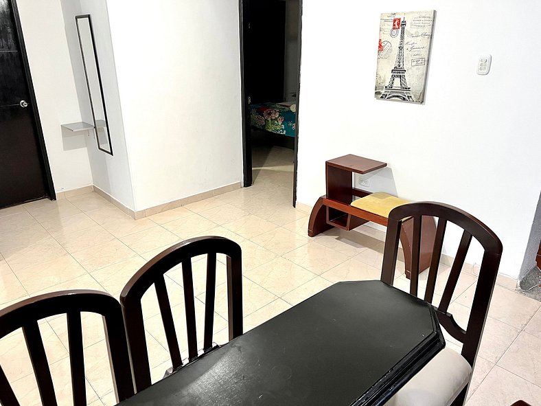 Apartamento Moderno em Valledupar | Wi-Fi e A/C