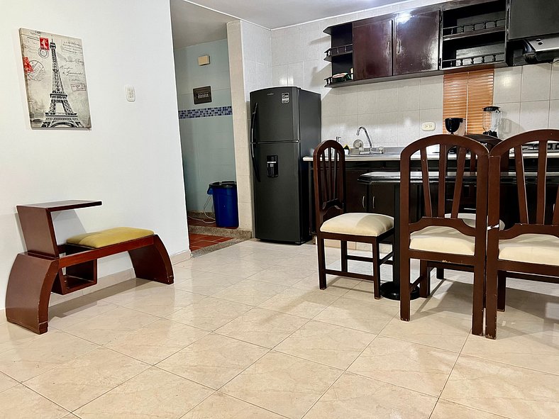 Apartamento Moderno em Valledupar | Wi-Fi e A/C