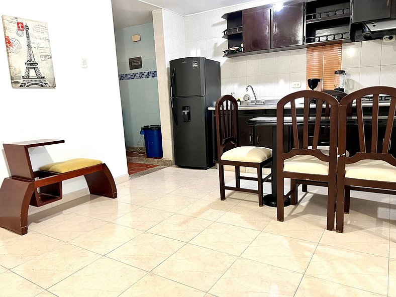 Apartamento Moderno em Valledupar | Wi-Fi e A/C