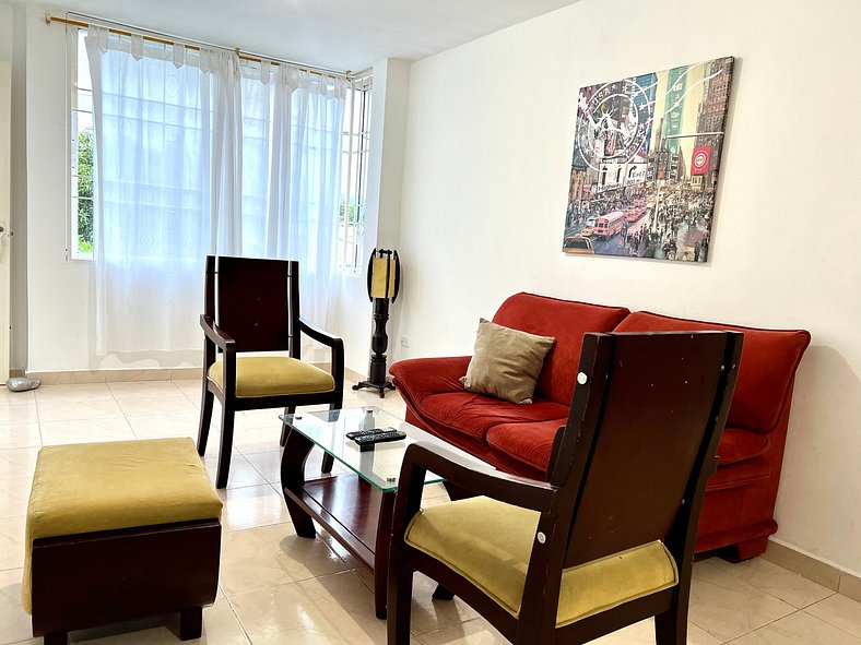 Modern Apartment in Valledupar | Wi-Fi & A/C